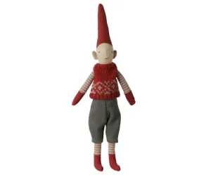 Pixy__Size_1___Boy___Red_knitted_vest_