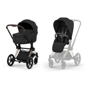 Priam_5_Rose_chassis_en_Sepia_Black_bekleding_Zwart_7