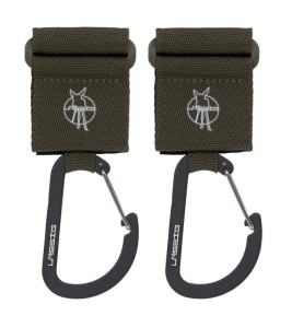 Stroller_Hooks_With_Carabiner_2_Pack_Olive