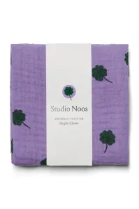 Swaddle_Purple_Clover_70x70_cm_Paars