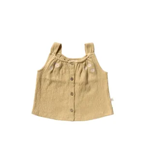 Wavy___Button_Top_Geel