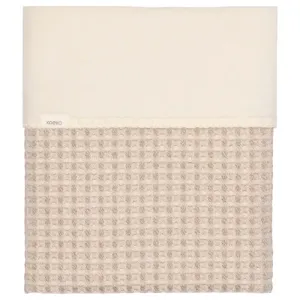 Wiegdeken_cotton_fleece_wafel_Amsterdam_Crumble_