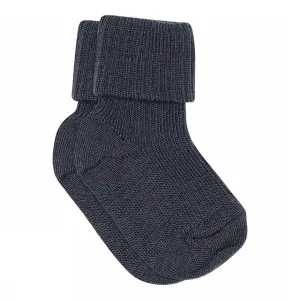 Wool_Rib_Baby_Socks_Navy_Blauw