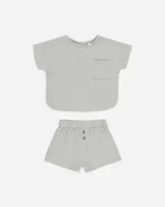 Woven_Boxy_Top___Short_Set_Blauw