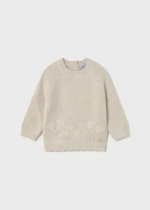 Flower_textured_jersey_Beige