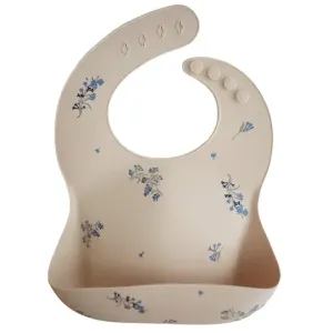 Slab_Silicone_Bib_Lilac_Flowers_